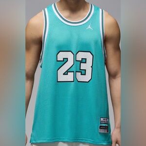 Professional Athletes Air Jordan #23 Teal Mesh Basketball Jersey
Teal- XL
